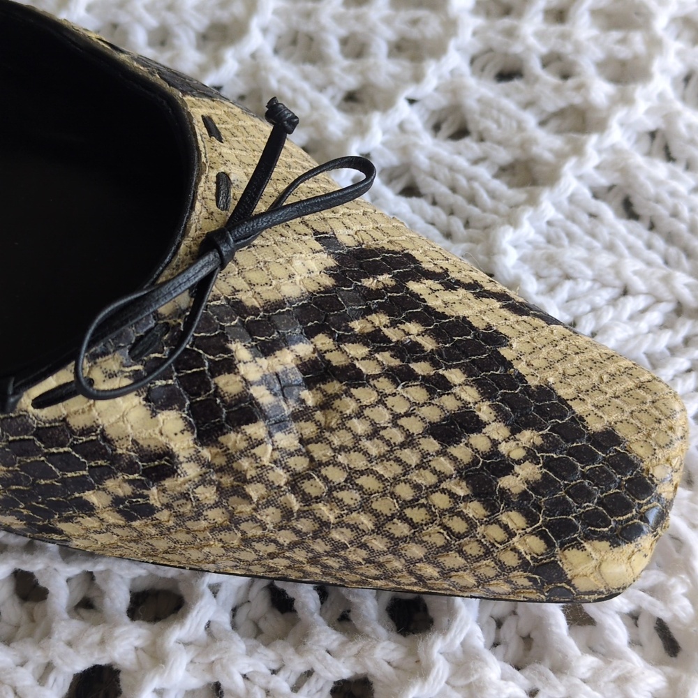 Snakeskin Mules - Picture 3 of 10
